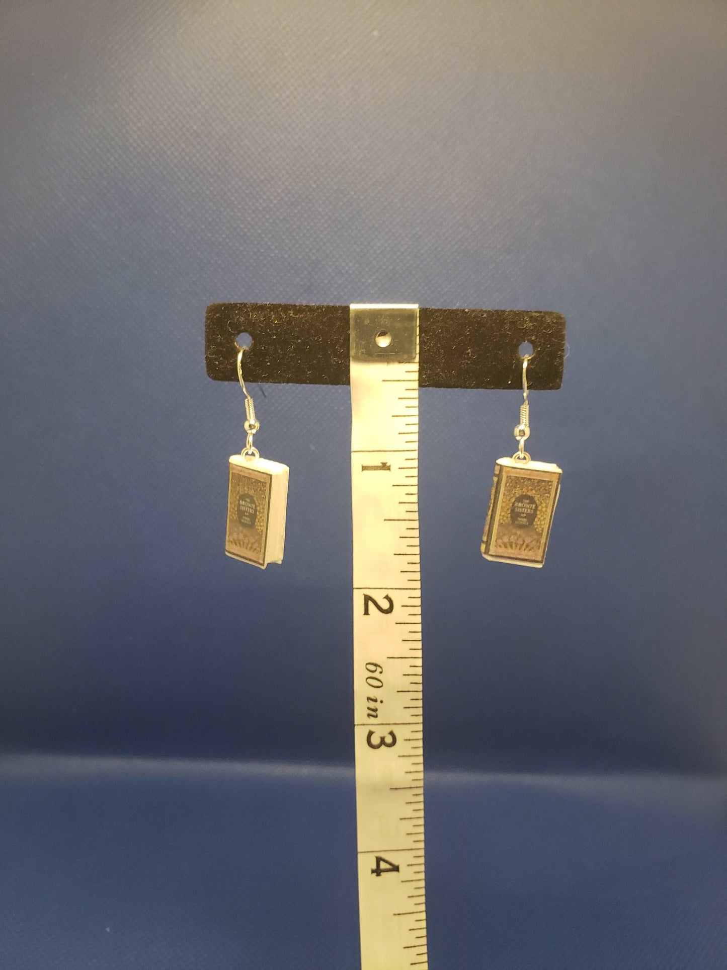 Tiny Book Earrings