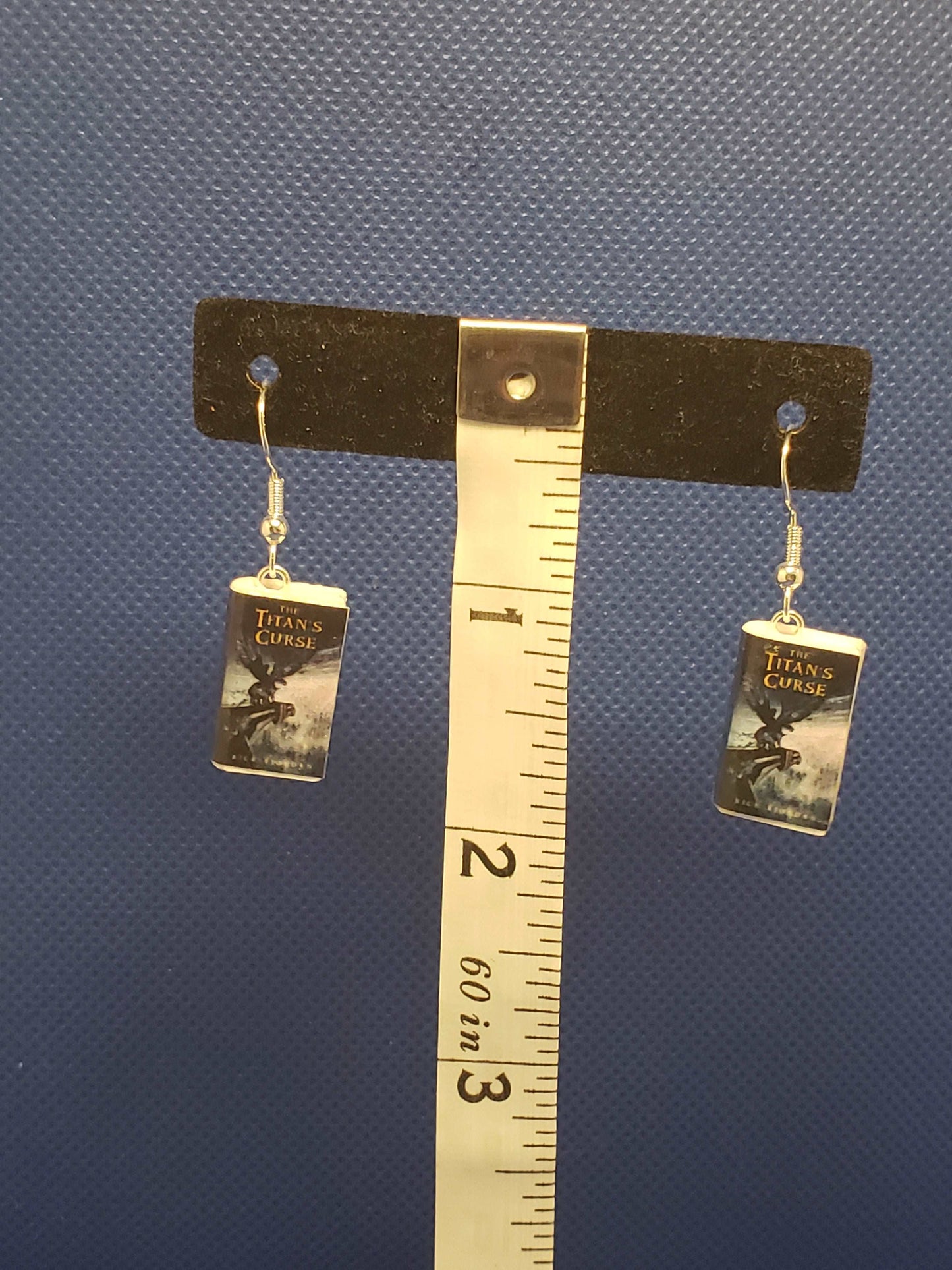 Tiny Book Earrings