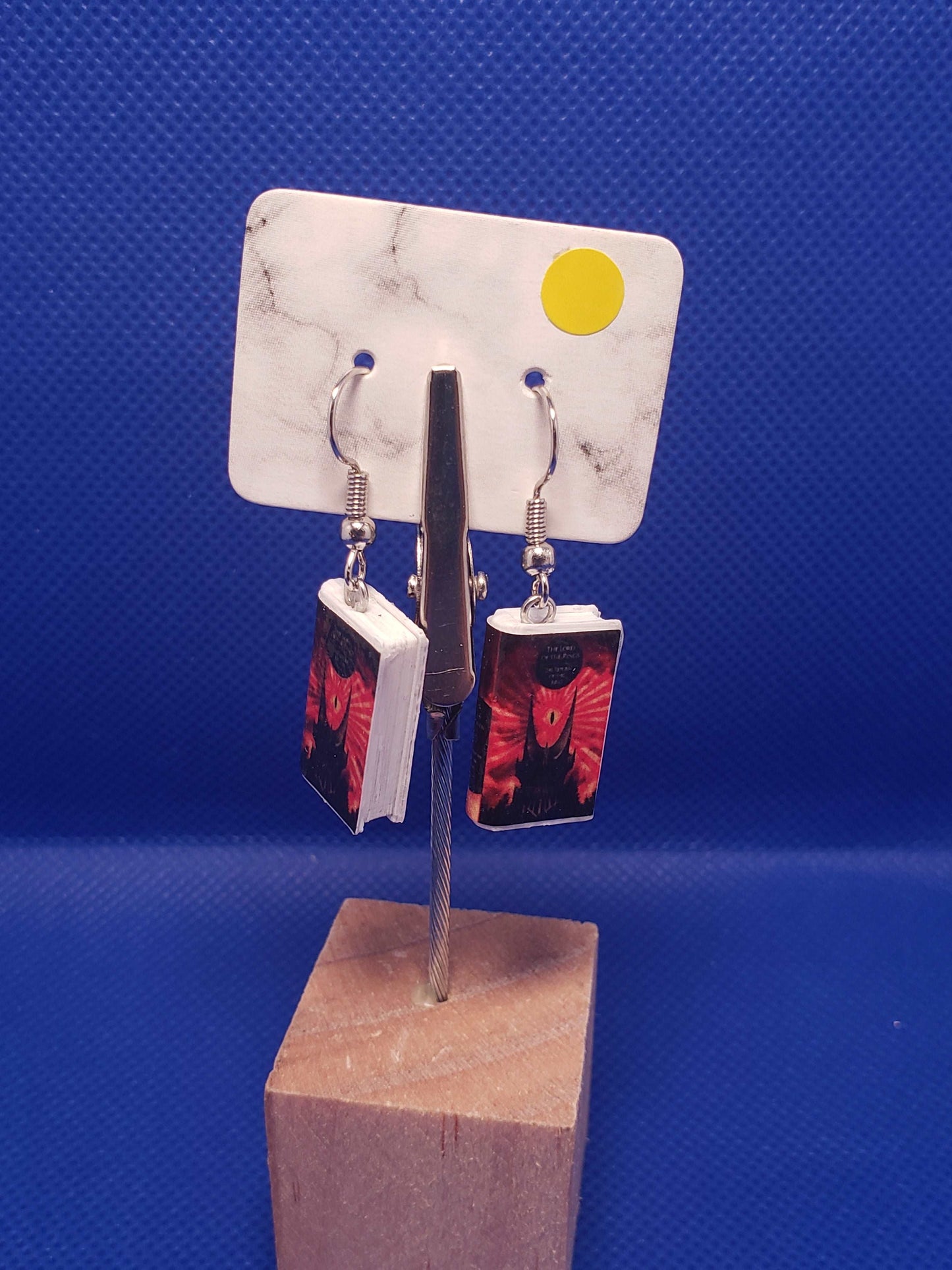 Tiny Book Earrings - IndigiNature