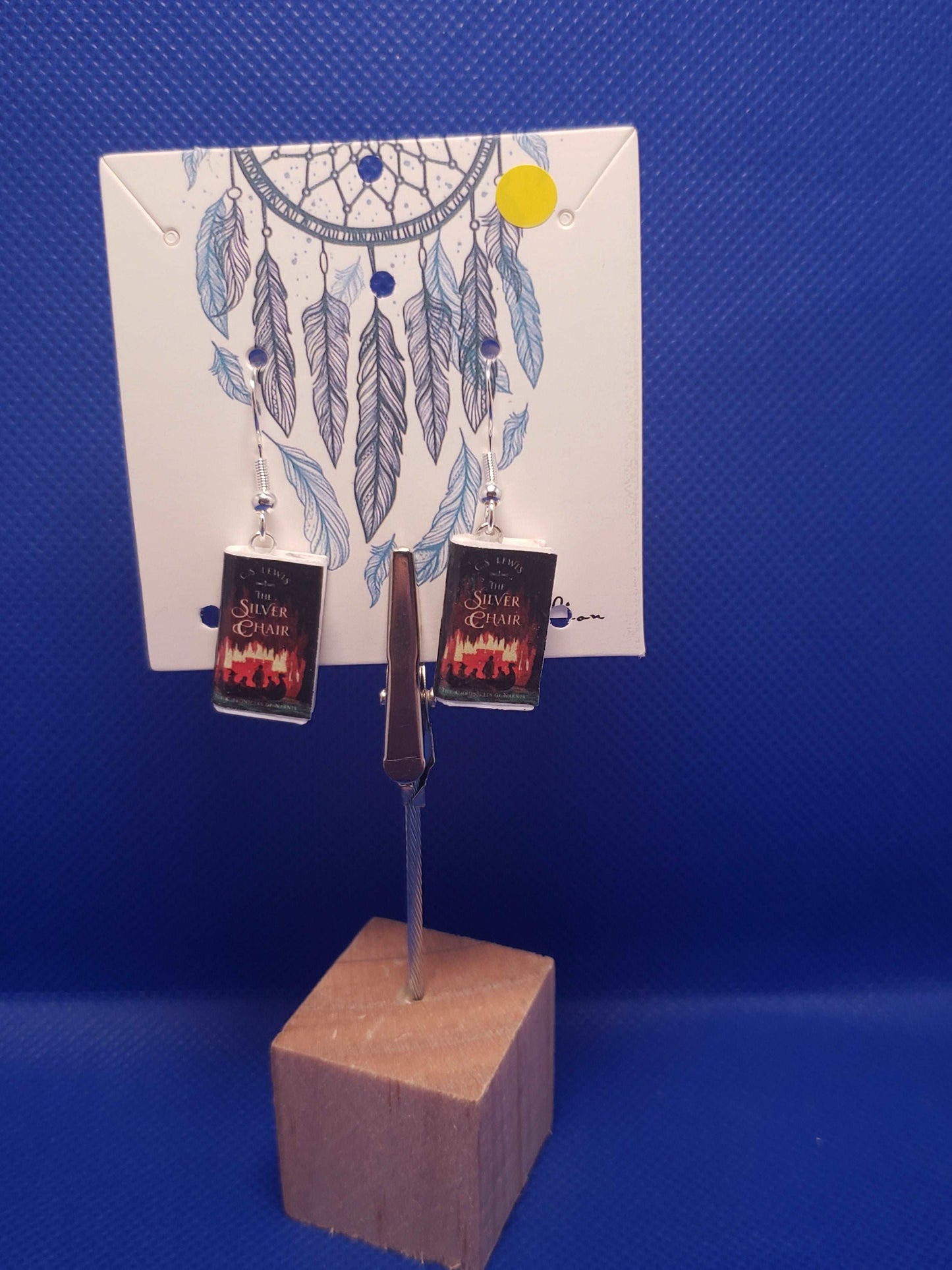 Tiny Book Earrings - IndigiNature