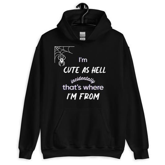 Cute as Hell Hoodie