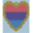 Pride Hearts Brick Stitch Pattern - IndigiNature